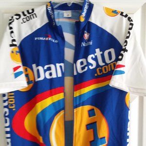 Banesto - Banesto Branded, Team, Cycling, Bicycling, Bicycle, Shirt , Jersey